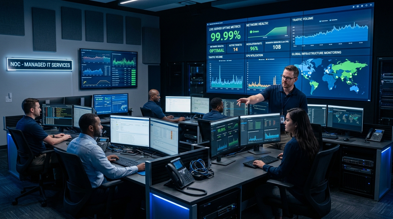Interlink 24/7 Network Operations Center NOC